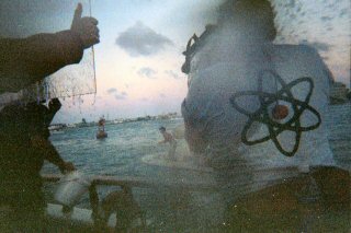Soaking shot.