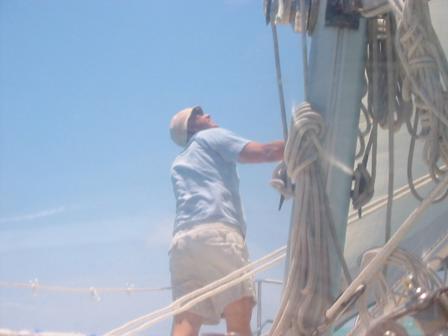Roger on deck